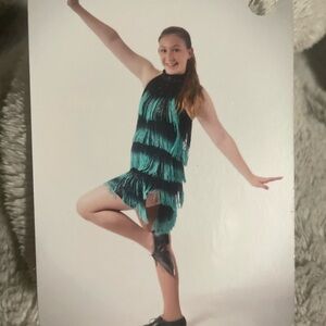 Large Adult Weissman Dance Costume with a flapper feel.